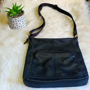 The SaK black leather shoulder & crossbody bag!